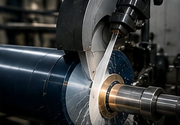 Precision cylindrical grinding stage